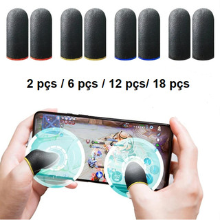 Kit Luvinha Anti-suor, Luva de Dedo Gamer, Dedeira de Jogo