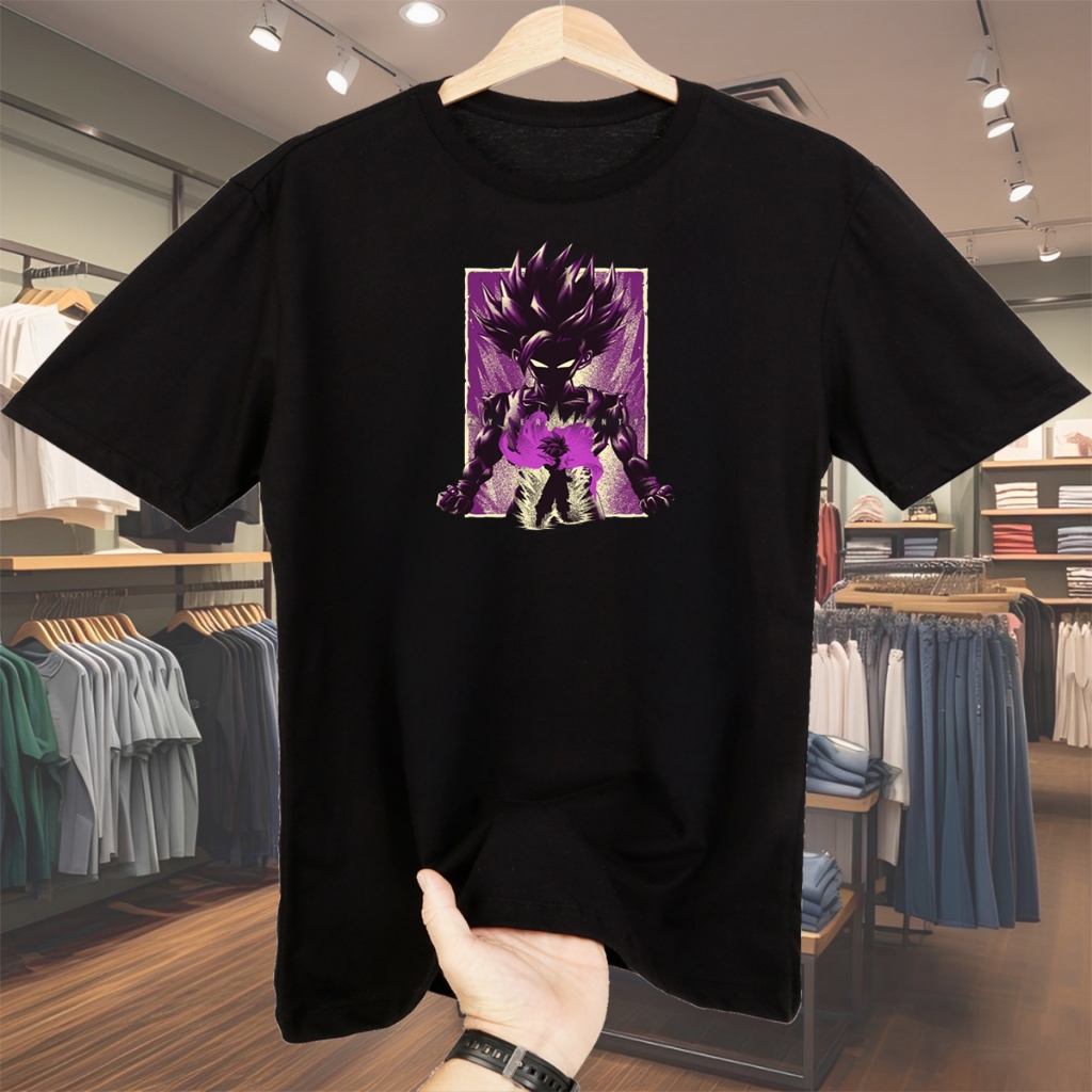 Camisa basica DragonBall camisa oversized camiseta Masculina streetwear algodão Blusa de algodao
