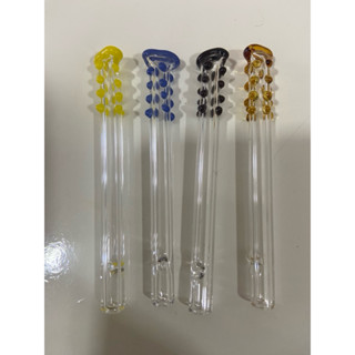 Canudo de vidro Antistress unidade em Oferta na Shopee