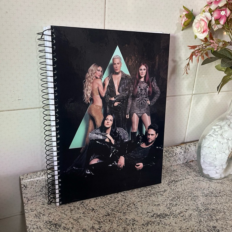 Caderno RBD Soy Rebelde Tour Personalizado A4