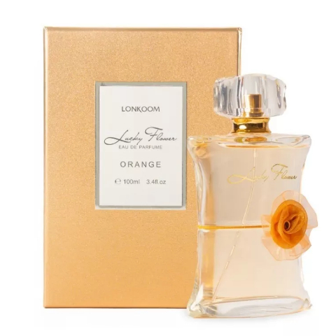 Perfume Lonkoom Lucky Flower Orange Eau De Parfum Feminino - 100ml