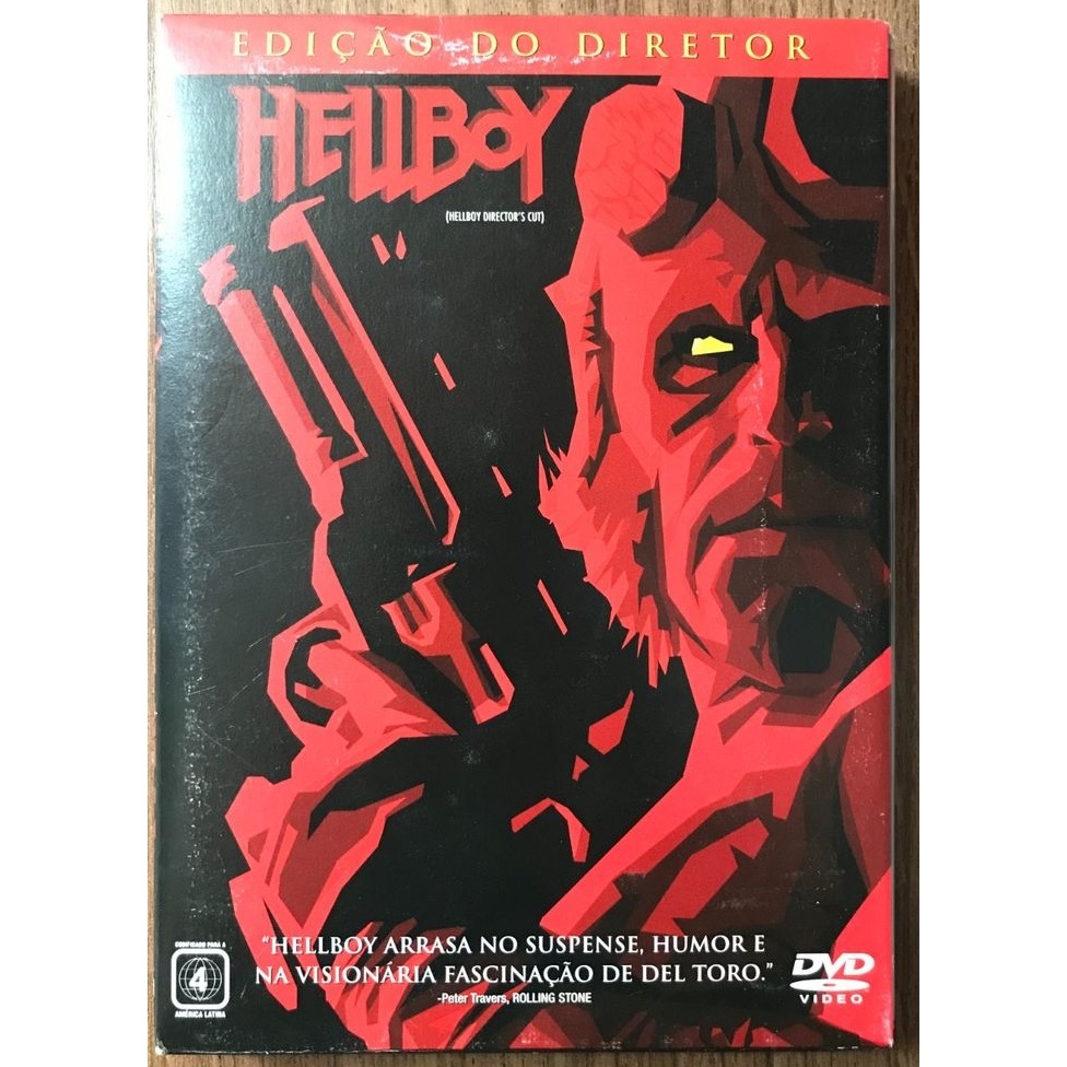 Dvd Hellboy Edição Do Diretor Duplo C/ Luva Original