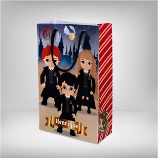 Sacolinhas Personalizadas para Lembrancinhas Tema Harry Potter