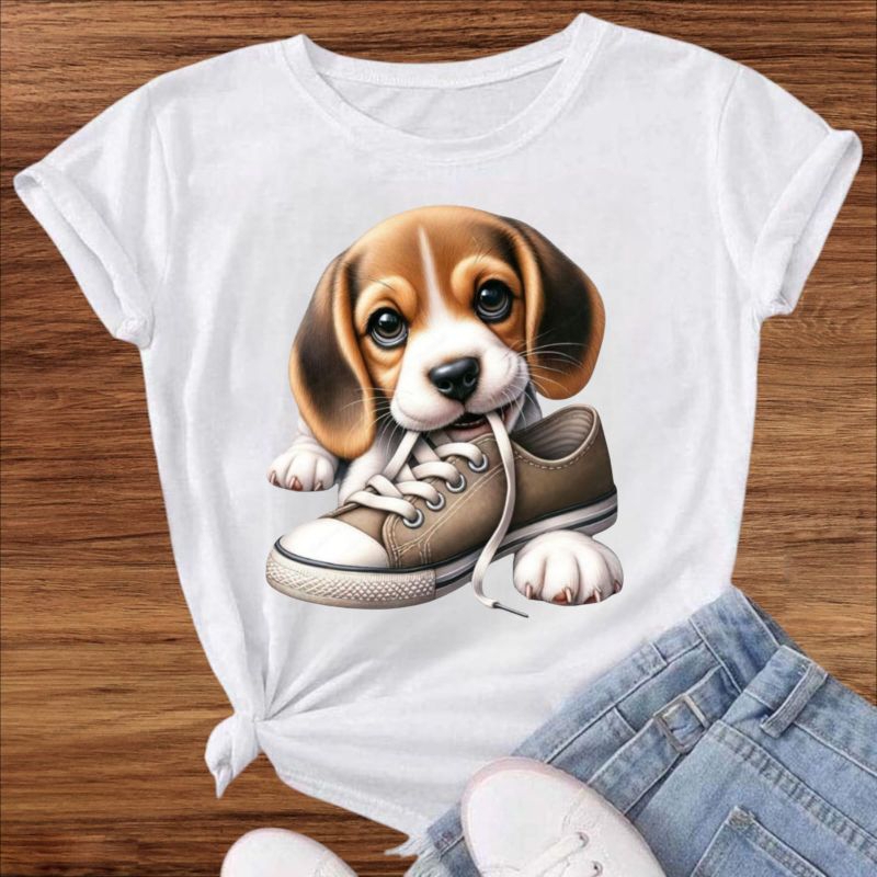 Camiseta Feminina Blusa Cahorrinhos