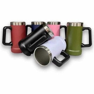 Caneca Térmica Inox Cerveja Chopp À Vácuo 709ml