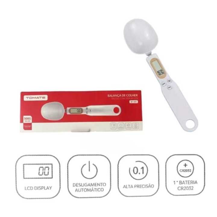 Balança Digital de Colher 500g