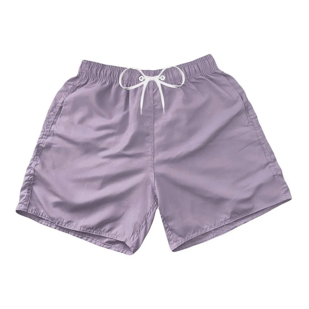 Short Bermuda Tactel Com Bolso Estilo Mauricinho Confortável Praia Verão Promoção