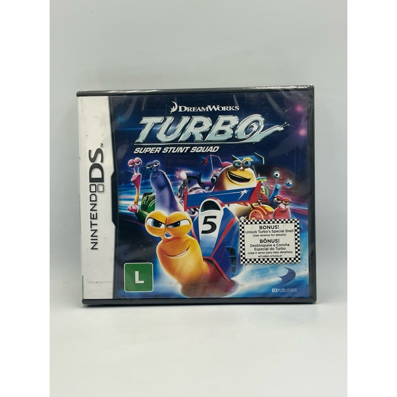 Turbo Super Stunt Squad Nintendo DS (NOVO) MIDIA FISICA