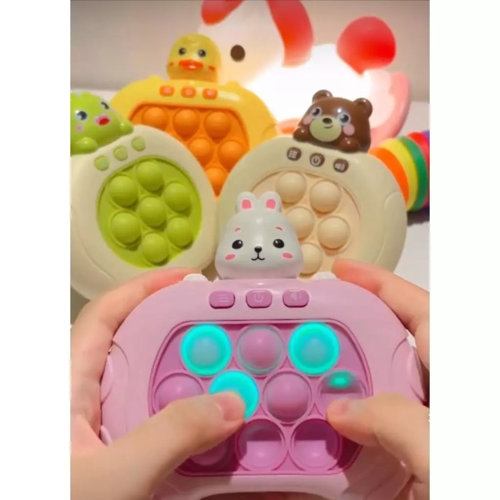 Novo Fast Push Game POP IT Giro Brinquedo Game Anti Stress Ansiedade Presente de Festa (Todos os Modelos) em Oferta na Shopee