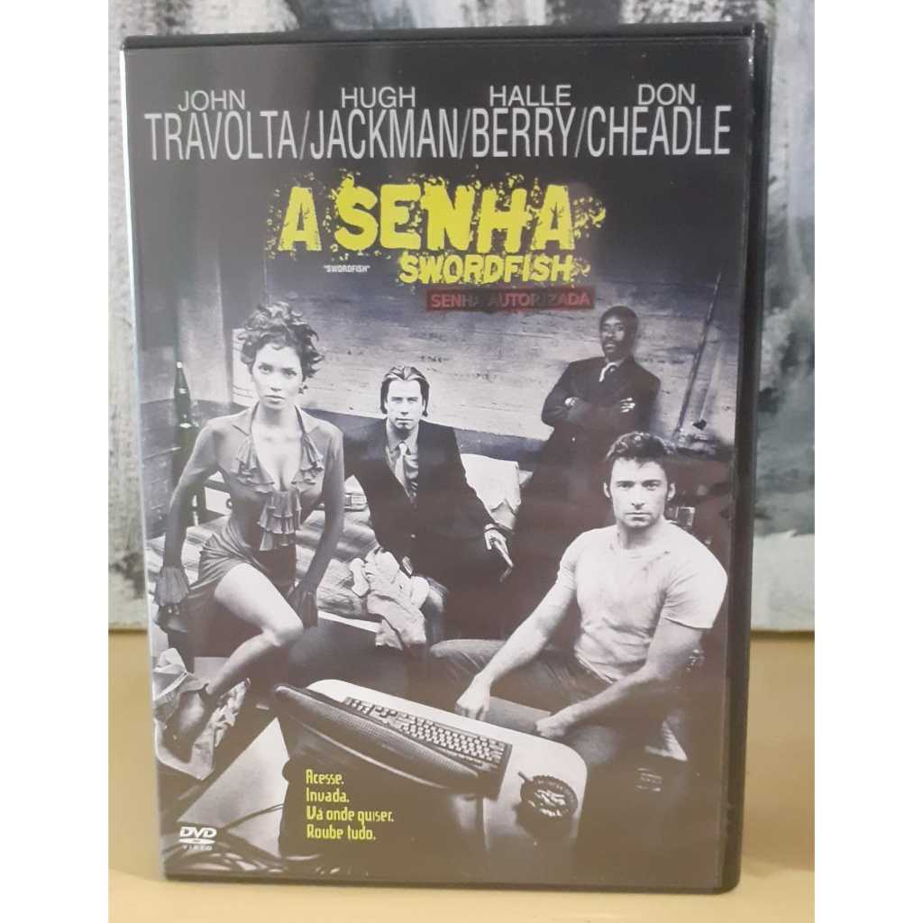 DVD A Senha: Swordfish (John Travolta & Hugh Jackman)