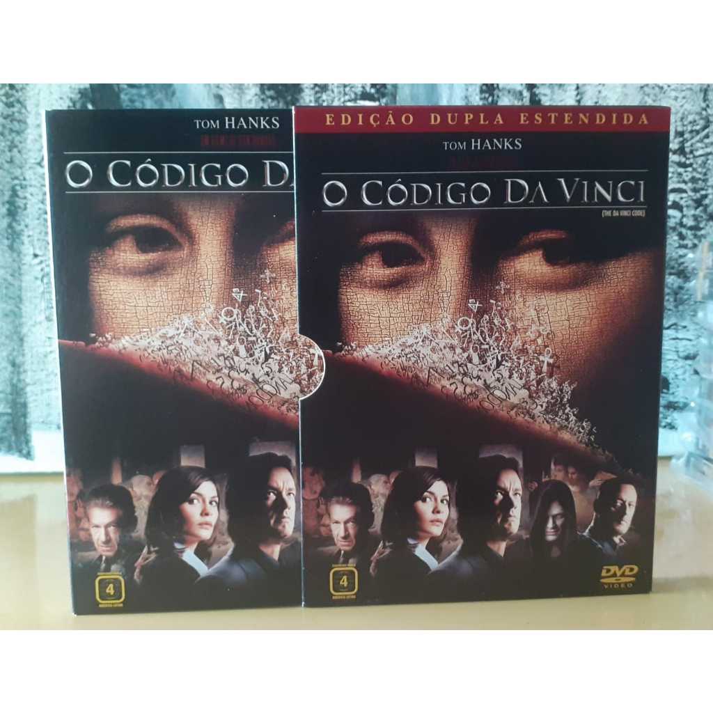 DVD O Código da Vinci Edição 2 discos Estendida Digipack (Tom Hanks)