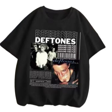 Camiseta Deftones Tee Around The Fur Album Adulto/Infantil Lançamento Camiseta Em Algodao em Oferta na Shopee