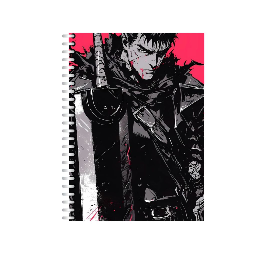 Caderno Anime Berserk  Personalizado