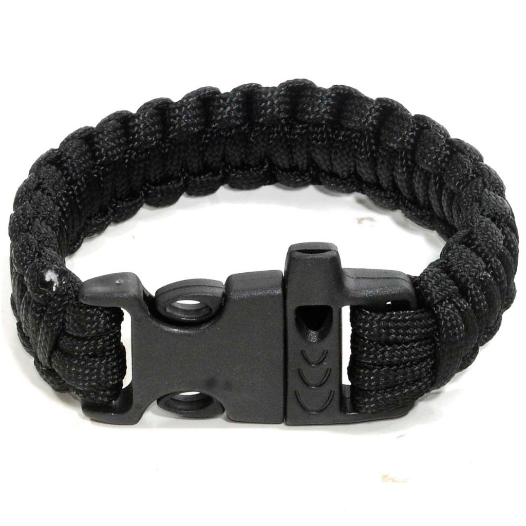 Pulseira Paracord Bracelete Paracord Sobrevivencia Apito