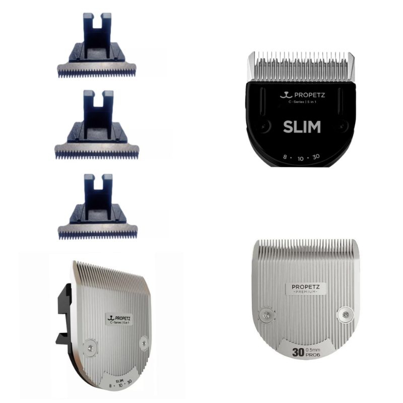 3 Lamina Cortante Compatível Maquinas  Tosa PROPETZ PRO 6 / PRO7 PREMIUM INOX em Oferta na Shopee