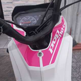 Adesivo PROTECT carenagem POP 110i - CORES ou FIBRA DE CARBONO ou TRANSPARENTE CRISTAL em Oferta na Shopee