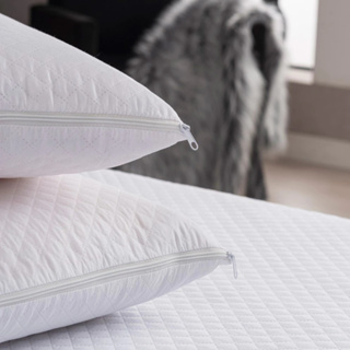 Fronha Capa Protetora De Travesseiro Impermeável Promoção 1 Peça em Oferta na Shopee