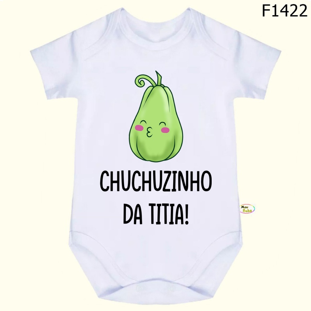 Body Bebê Frases Chuchuzinho da Titia SF1422