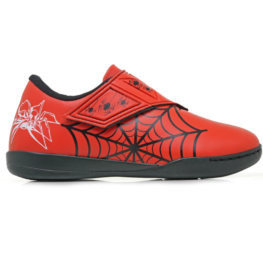 Chuteira Futsal Infantil Menino Personagens Estampadas Solado Costurado Super Leve - Ref F100-10S
