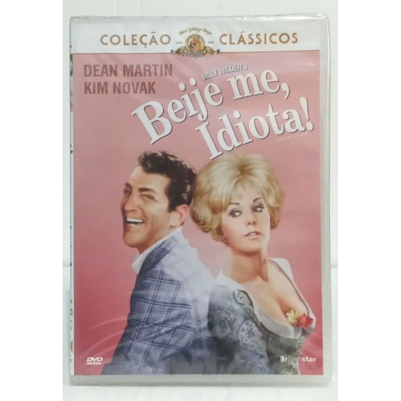 Dvd Beije me, Idiota! - Dean Martin, Kim Novak (Novo/Original/Lacrado)