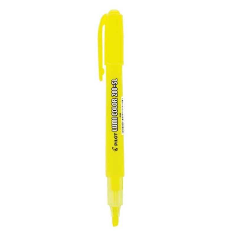 CANETA MARCA TEXTO LUMI COLOR Blister 200-SL AMARELO - PILOT