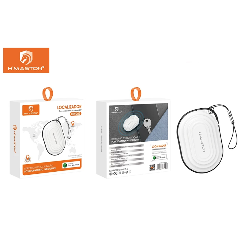 Mini Localizador de Posicionamento GPS Sem Fio Bluetooth  Anti-Perda para Animais de Estimação