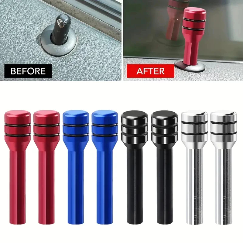 4 Pc Universal Alumínio Interior Botão Fechadura Da Porta Pinos Para Carro Acessórios Do Caminhão Maçaneta em Oferta na Shopee
