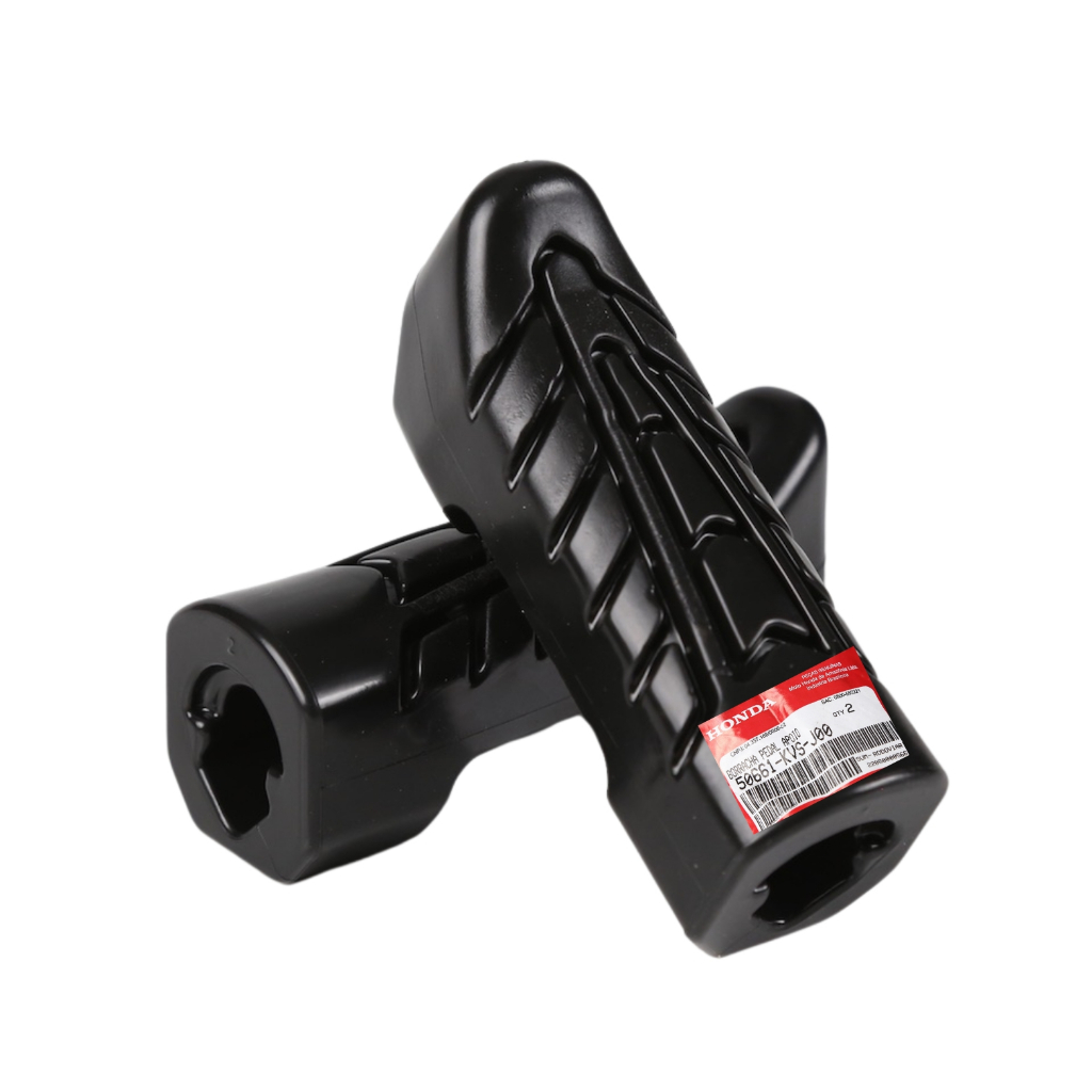 Borracha Pedaleira estribo dianteira Par Cg Titan Fan Start Cargo 160 Original Honda em Oferta na Shopee
