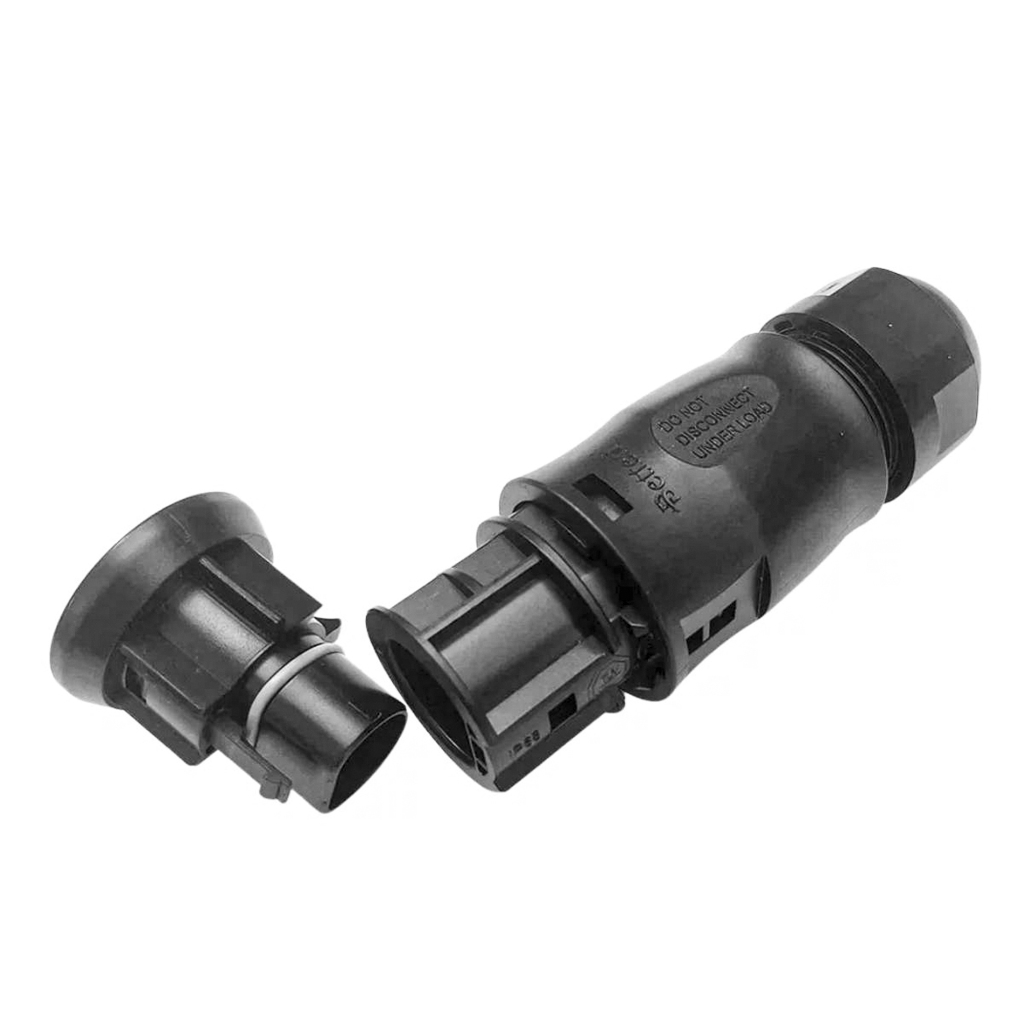 Conector Fêmea para Microinversor Deye com End Cap em Oferta na Shopee