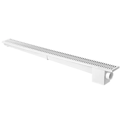 Ralo Linear Modulavel Sifonado 70cm Branco Herc