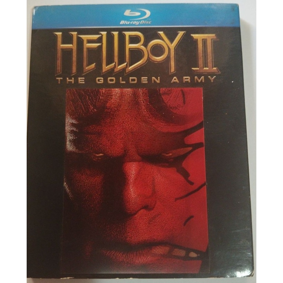 Dvd Blu-ray Hellboy 2: The Golden Army - Importado Com Luva original