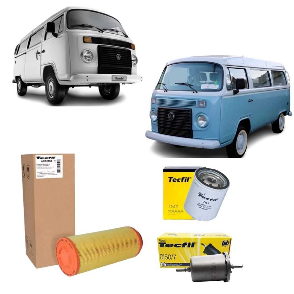 Kit De Filtros VW Kombi 1.4 Flex Tecfil Original em Oferta na Shopee