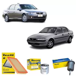 Kit Filtros GM Vectra 2.2 2.0 GLS CD Elegance Millenium 8V 1997 a 2005 Tecfil