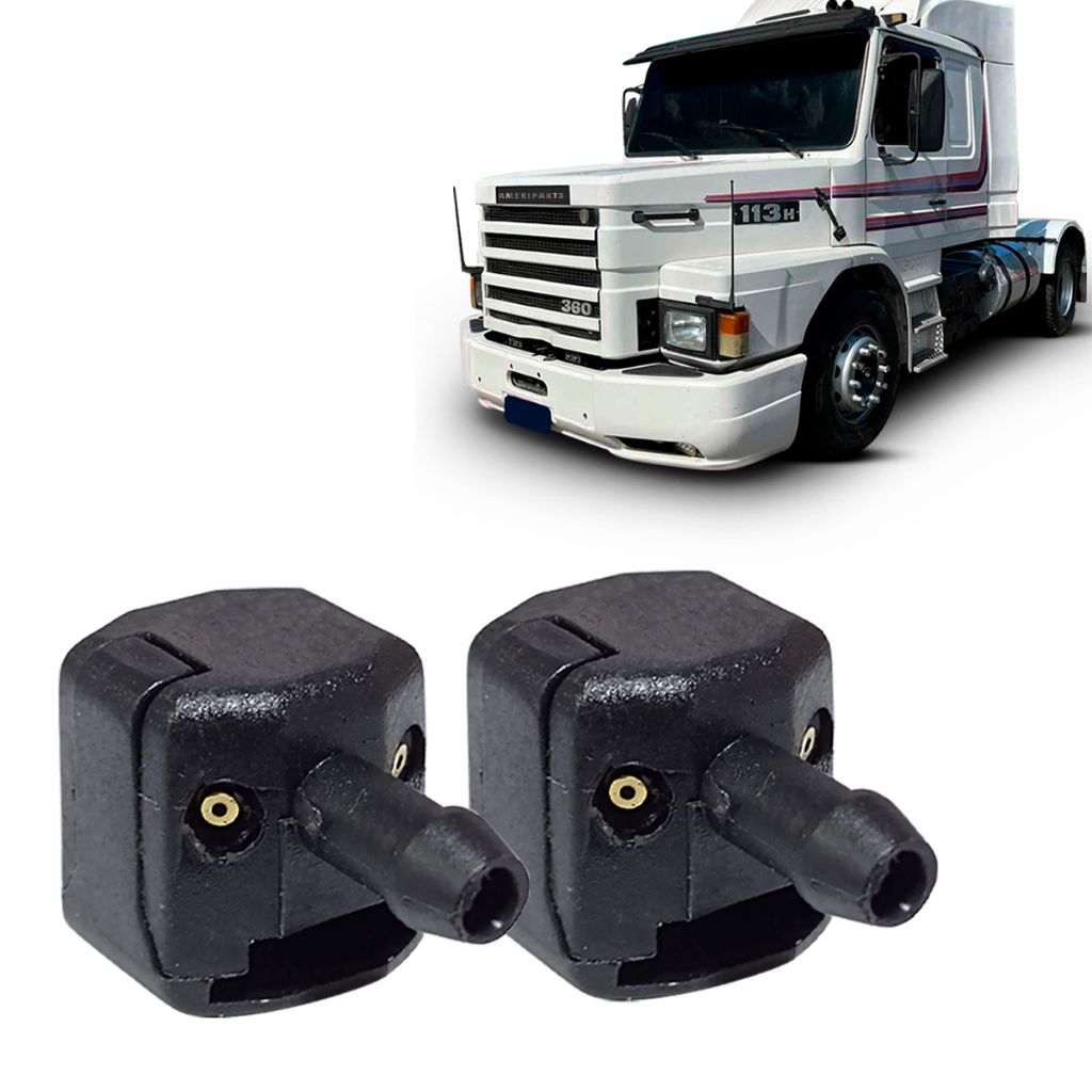 Brucutu Ejetor Esguicho Água do Para-brisa Compativel Scania T e R Série 2 e 3 de 1981 a 1998 em Oferta na Shopee