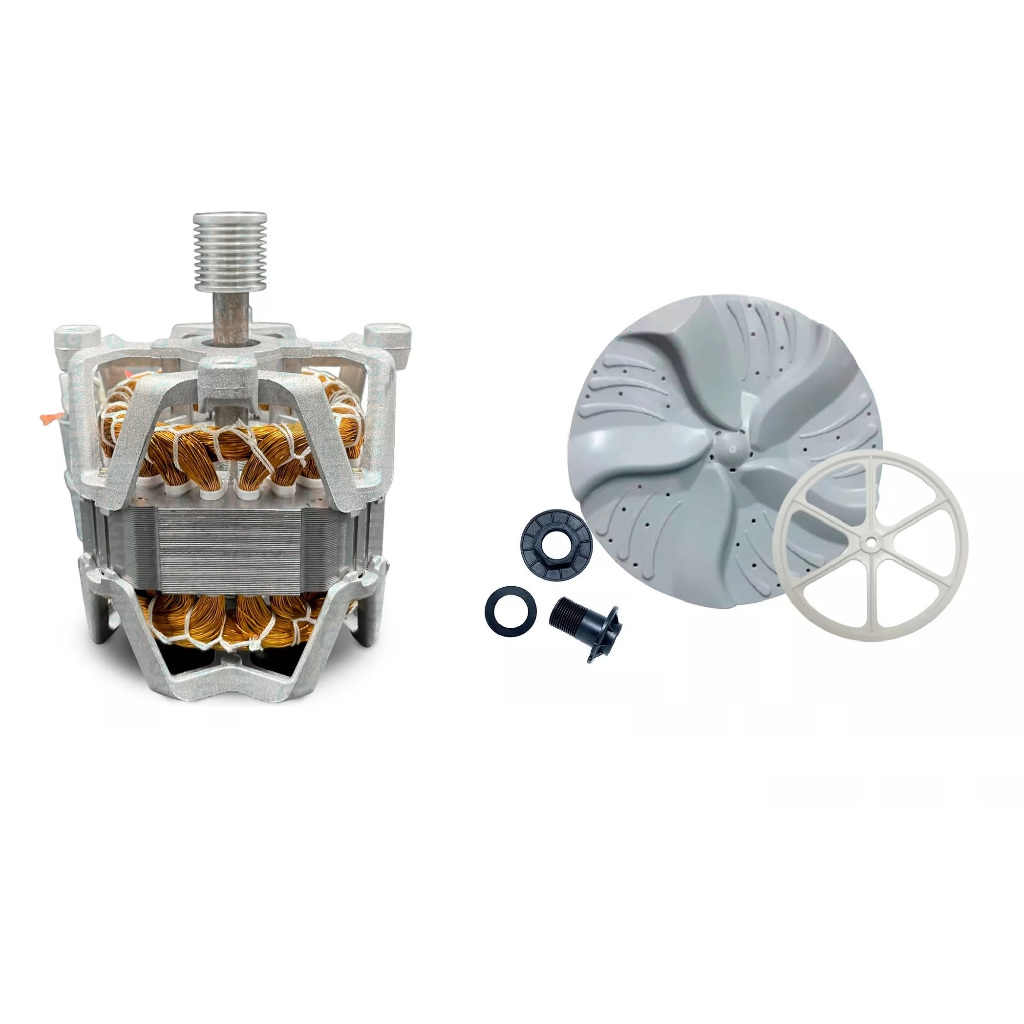 Kit Motor E Agitador Completo Colormaq Facilima 16kg A 20kg