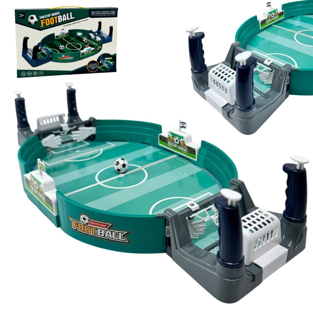 Mini Campo De Futebol De Mesa Estilo Pinball Divertido Barato Gol A Gol