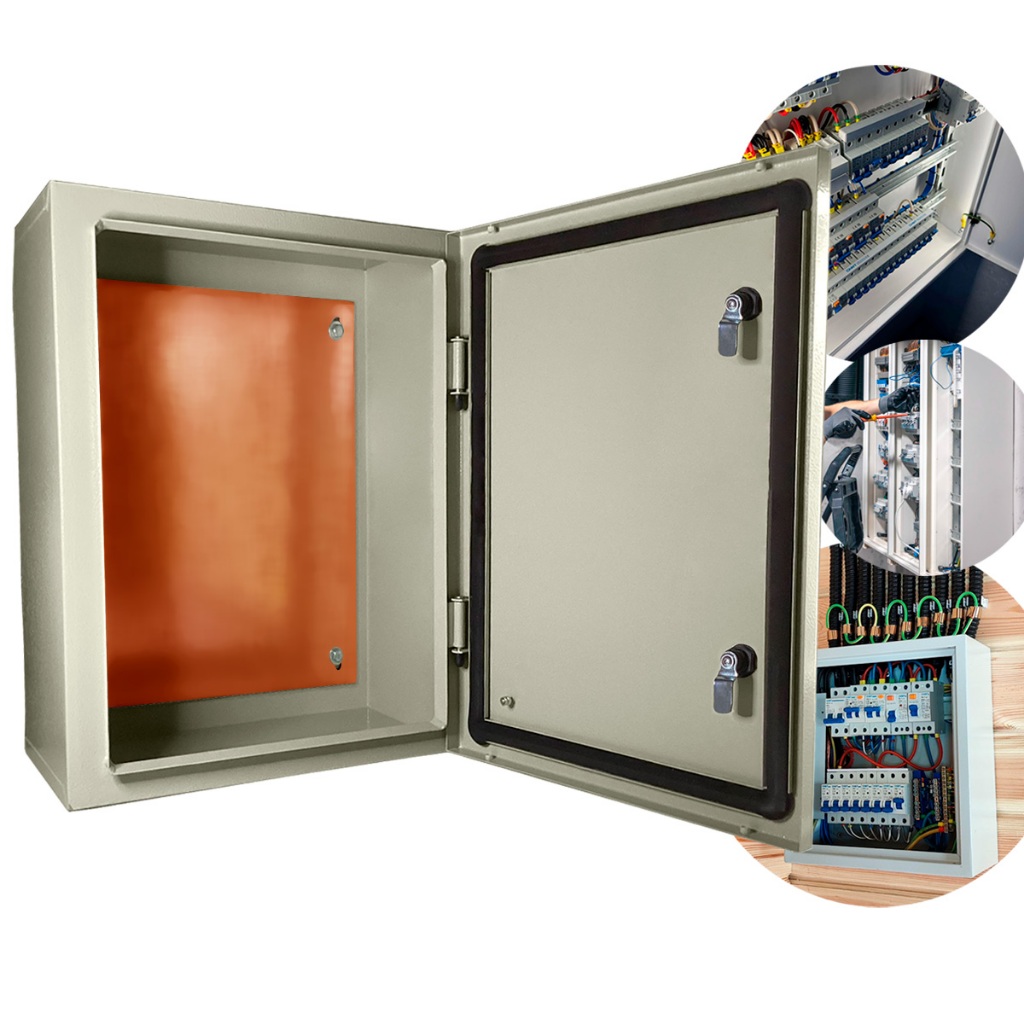 Caixa De Montagem Painel Eletrico 80x60x20 Quadro De Comando