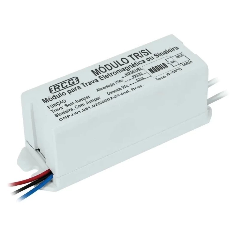 Modulo Temporizador Rcg para Trava Eletromagnetica - bivolt