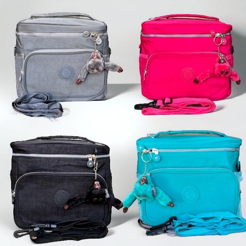 Bolsa Térmica para Marmita, Fittnes, Escola, Viagem com Chaveiro Macaquinho em Oferta na Shopee