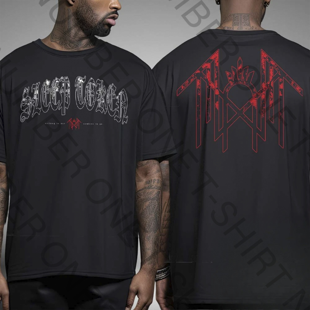 Camiseta Basica e OVERSIZED Sleep Token Eyes World Tour Ritual Rock N Roll Unissex