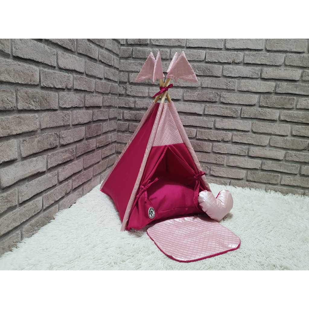 Cabana Delicate Rose PP Toca Pequeno Porte Cabana De Cachorro Gato Casinha Cama