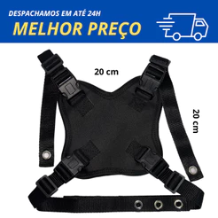Cinto 4 Ponto TAM P para Cadeira de Rodas com Adequação Postural ou Conforma Tilt