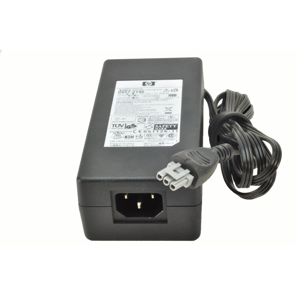 Adaptador AC 32V 940mA 0957-2146 para HP OfficeJet PSC 1350 1610 5510 6310 All-in-One DeskJet D4260 F4180 Photosmart