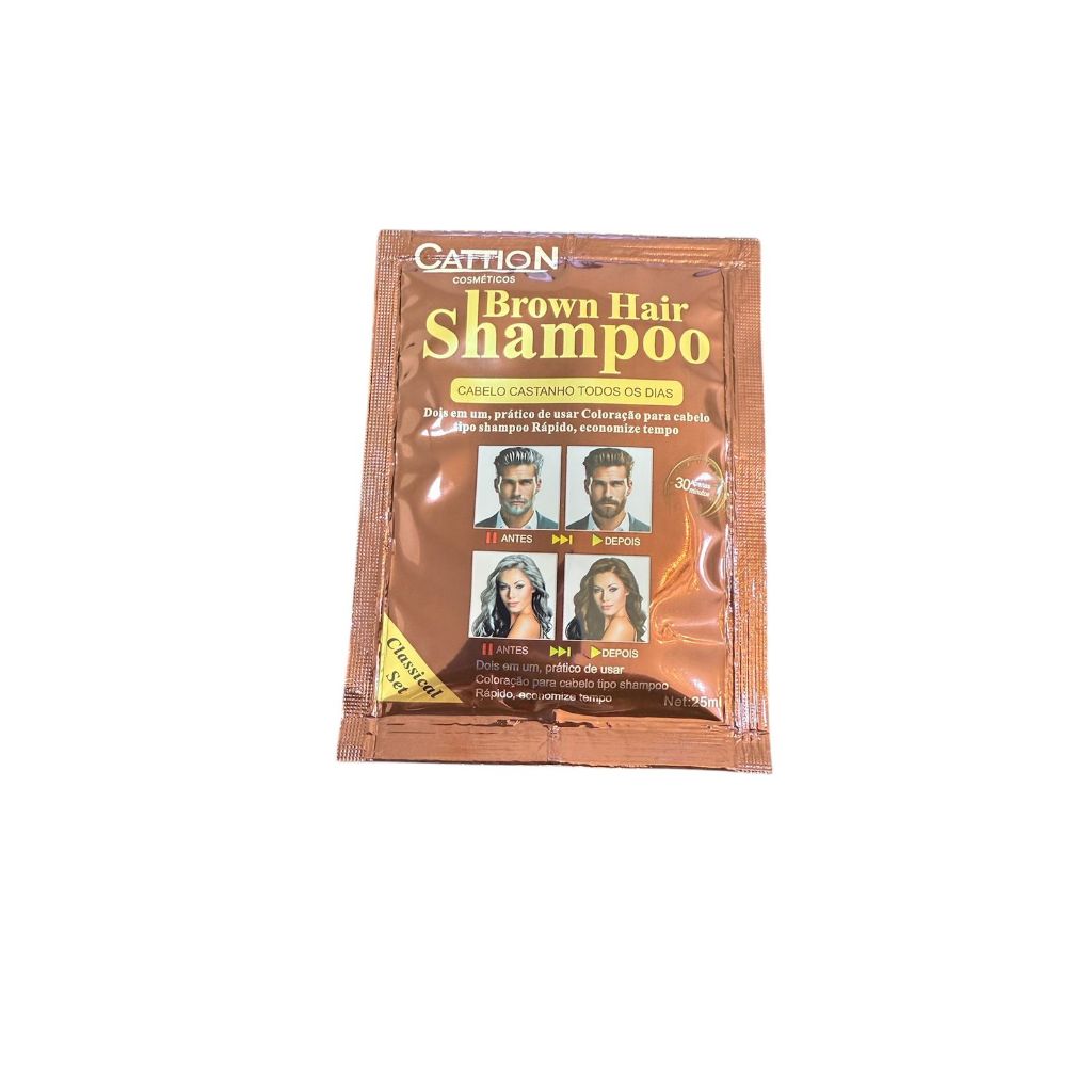 Shampoo Sachê Escurecedor Cabelos Brancos Em Minutos Em Casa