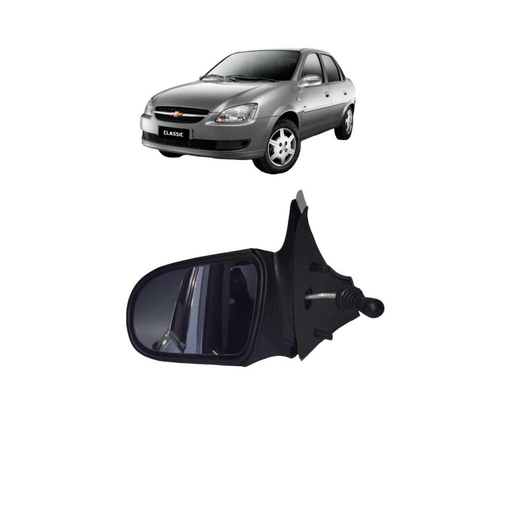 Retrovisor Gm Corsa Wagon 1994 1995 1996 1997 1998 1999 2000 2001 2002 2003 2004 2005 2006 2007 2008 2009 2010