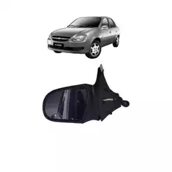 Retrovisor Gm Corsa Wagon 1994 1995 1996 1997 1998 1999 2000 2001 2002 2003 2004 2005 2006 2007 2008 2009 2010