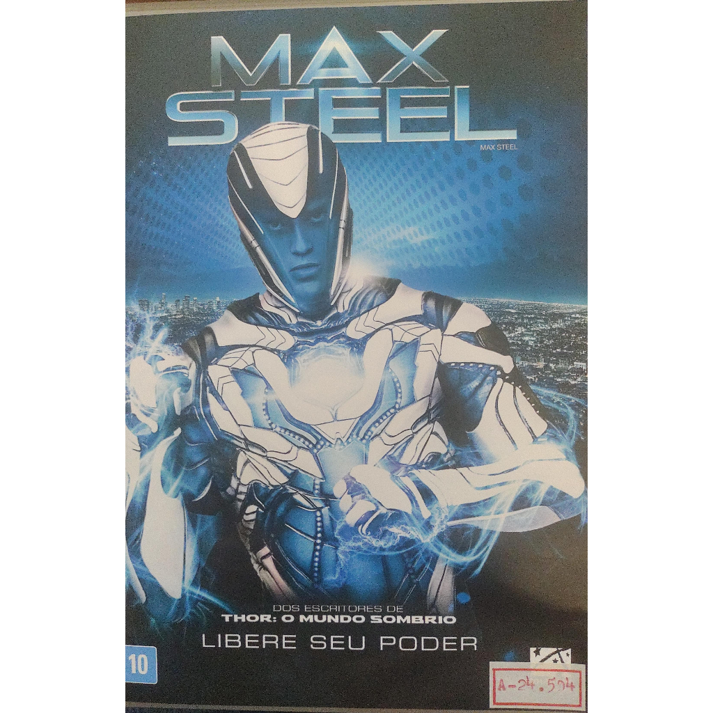 DVD - Max Steel O Filme - libere seu poder