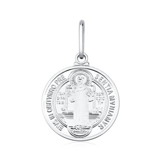 Pingente medalha São Bento mini 9mm em Oferta na Shopee