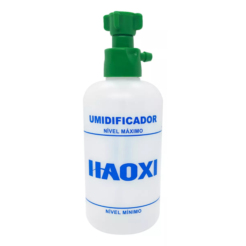 Copo Umidificador Para Oxigênio Frasco 250ml - Haoxi