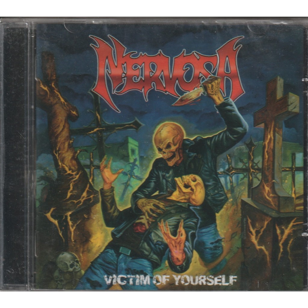 Nervosa - Victim Of Yourself CD Lacrado crypta slayer behemoth carcass eskrota violator korzus sepultura